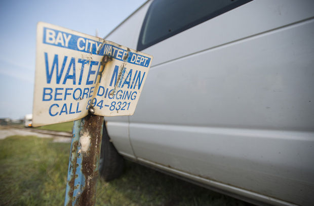 bay city water main break